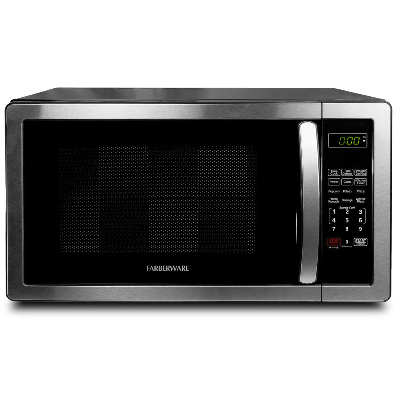 Farberware Classic 17" 1.1 cu. ft. Countertop Microwave & Reviews Wayfair